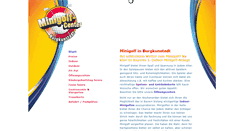 Desktop Screenshot of minigolf-burgkunstadt.de